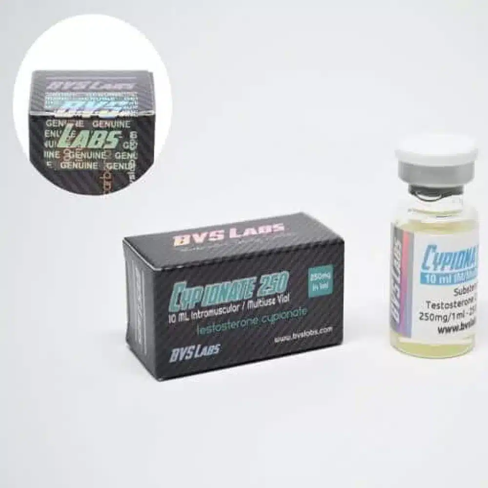Bvs Labs Testosterone Cypionate 250mg 10ml