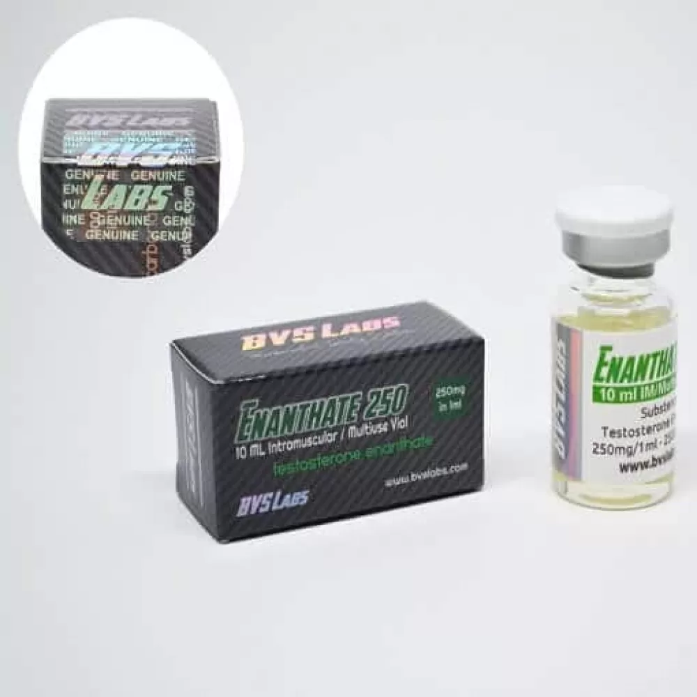 Bvs Labs Testosterone Enanthate 250mg 10ml