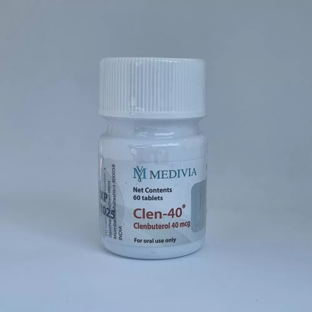Medivia Pharma Clenbuterol 40mcg 60 Tablet