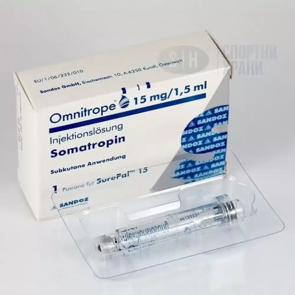 Omnitrope Somatropin 45iu 15mg Growth